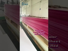 Duke Outdoor 4ft X 6ft Kleur Poly Lucite Kleur Acryl hek Yard bord voor bruiloft