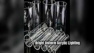 Premium acryl lichtgeleidingsplaat voor uniforme verlichting