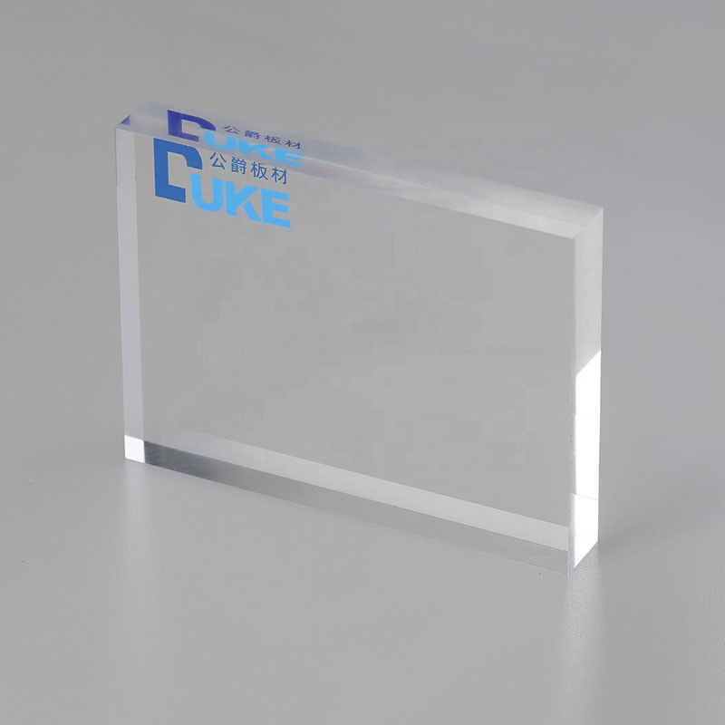 8mm Helder PMMA Gietacryl Platen Hittebestendig Op Maat Gemaakt Laser Snijden UV Printen Graveren Reclame Licht
