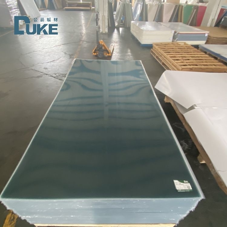 93% hoge UV-doorlatendheid helder 2.8 mm gegoten acrylplaat 4in 8in 10inch voor laser snijden