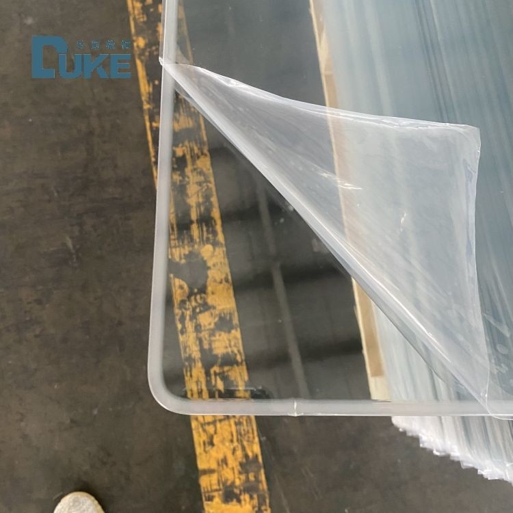 93% hoge UV-doorlatendheid helder 2.8 mm gegoten acrylplaat 4in 8in 10inch voor laser snijden