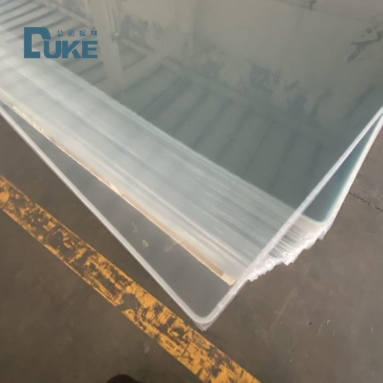 Acrylplaat van Duke optische kwaliteit 100% Virgin Mitsubishi MMA Hoge helderheid 92% Spiegelprecisie 10mm 2mm UV-afdrukbaar plastic
