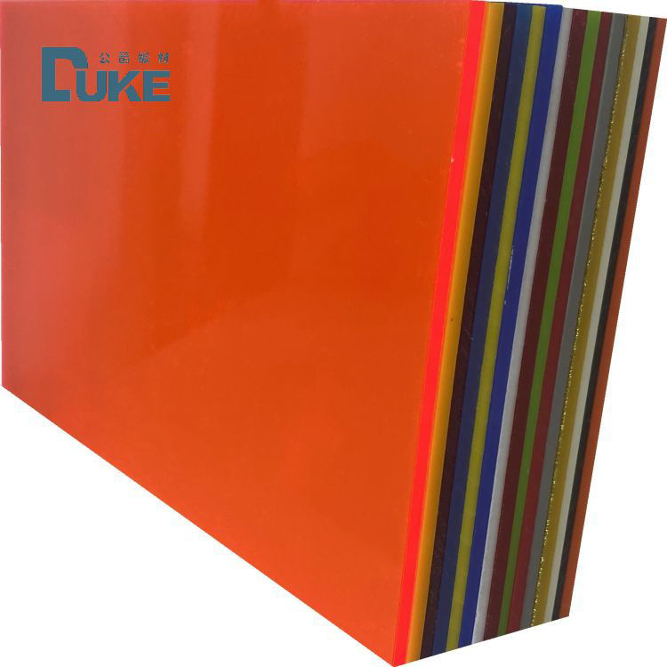 Duke 100% Virgin Mitsubishi Cast Acrylic Plaat Custom Kleurrijke badkuip Plastic Plaat Concurrerende Prijs 12mm 5mm Snijden MMA