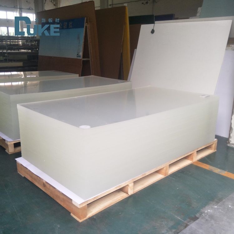 Optisch gegoten acrylplaat 100% Virgin Mitsubishi MMA Hoge helderheid 92% maat