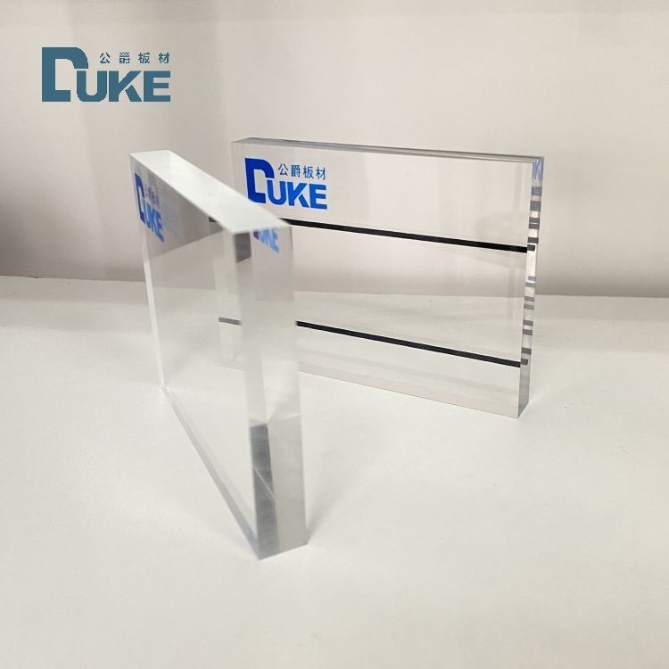 8 mm UV-bestrijdend acrylbord van Duke Manufacturer 20x30ft geluidsdicht hek UV 4 mm PMMA voor gravering van gemeentelijke bouwwerken inbegrepen