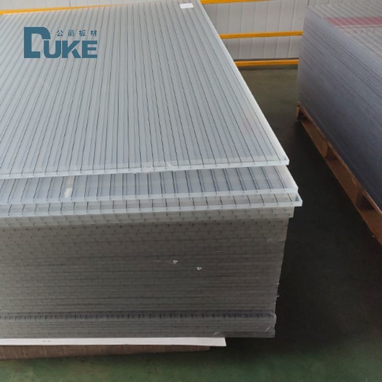 Acrylplaat Soundproof hek van de fabrikant Duke UV-warmtebestendige 2-40mm dikte voor gemeentelijke bouw Snijbuig
