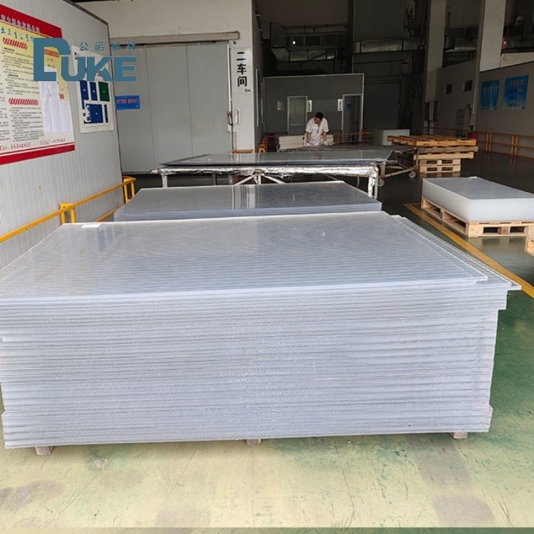 8 mm UV-bestrijdend acrylbord van Duke Manufacturer 20x30ft geluidsdicht hek UV 4 mm PMMA voor gravering van gemeentelijke bouwwerken inbegrepen