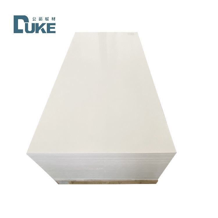 DUKE Sanitair Kwaliteit Anti-Schimmel Gietacrylplaat 3mm Wit PMMA voor Badkuip Op Maat Geknipt Service