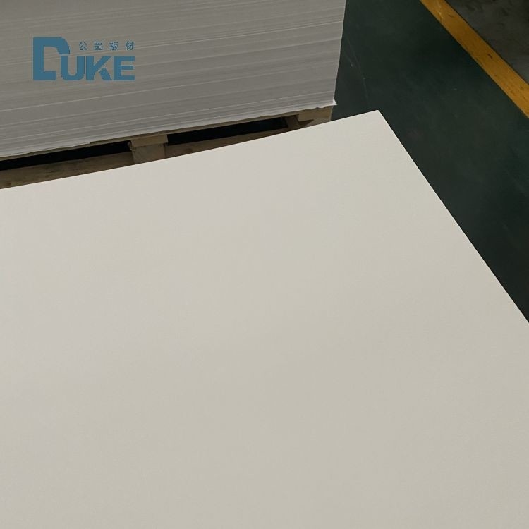 DUKE Sanitaire kwaliteit Schimmelwerend 3 mm Wit PMMA badbad Aanpasbaar gegoten acrylplaat PE 5 mm 8 mm Aanpasbaar snijdiensten
