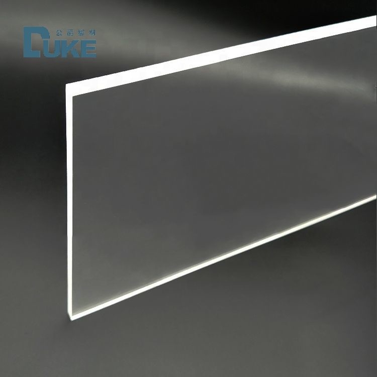 Uniforme lichtdoorstraling Nano LGP Edge Lit Glad oppervlak Helder Acryl lichtgidsplaat