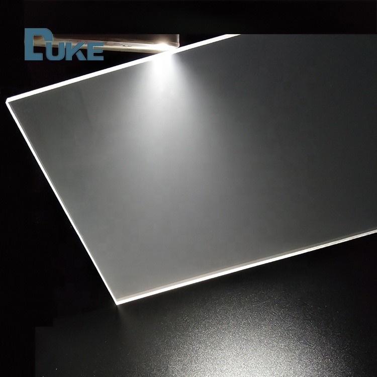 Uniforme lichtdoorstraling Nano LGP Edge Lit Glad oppervlak Helder Acryl lichtgidsplaat