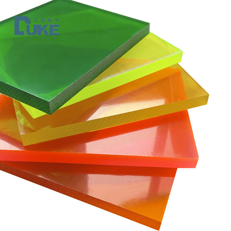 Aanpasbare Fluorescerende PMMA Plaat voor LED Lichtbakborden - OEM Reclame Displaypanelen