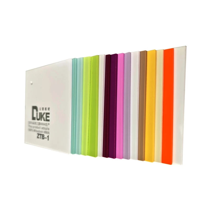 Duke 100% Virgin Mitsubishi Cast Acrylic Plaat Custom Kleurrijke badkuip Plastic Plaat Concurrerende Prijs 12mm 5mm Snijden MMA