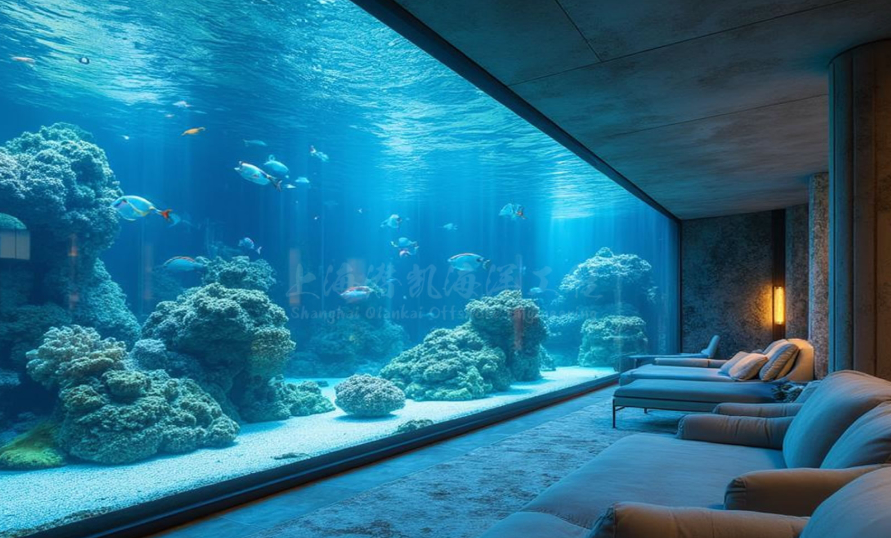 Verzorging van het aquarium met een hoge transmissiekracht