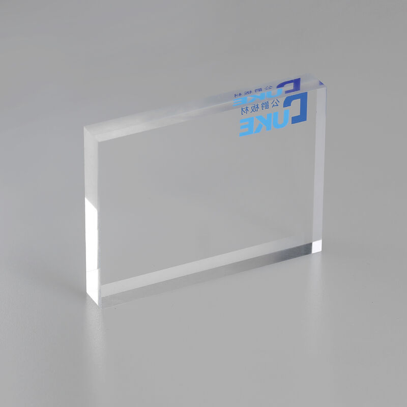 Nano-LGP-plaat met geïllustreerde rand, helder acryl lichtgidsplaat voor uniforme lichtdoorstraling