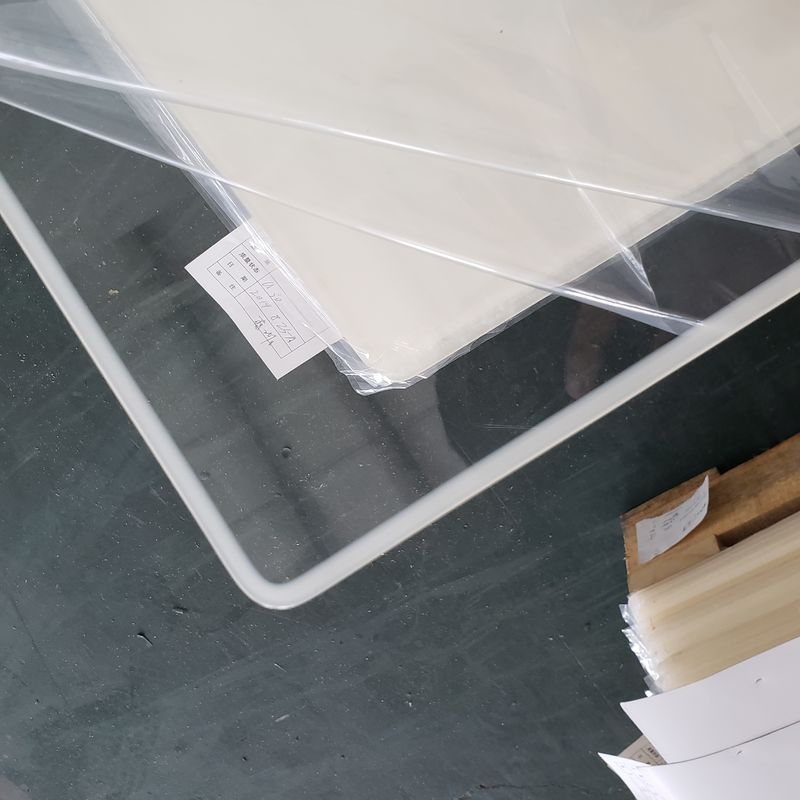 8mm Helder PMMA Gietacryl Platen Hittebestendig Op Maat Gemaakt Laser Snijden UV Printen Graveren Reclame Licht