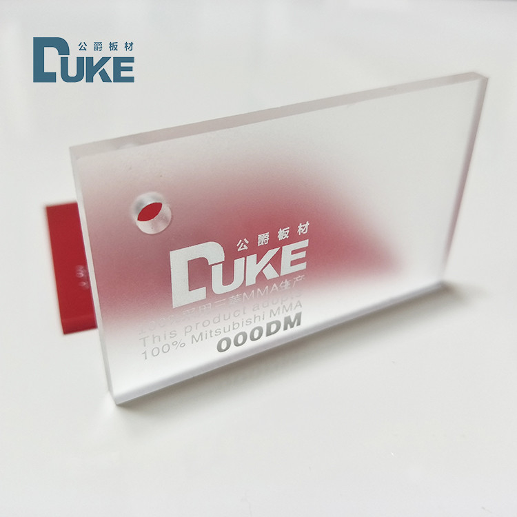 DUKE Transparent 6mm Flexibel Plastic Blad 1220*2400mm van de Lawaaibarrière