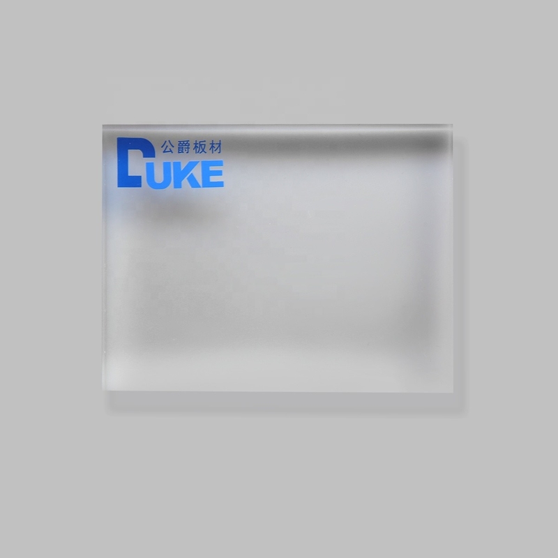 Hoge helderheid optisch gegoten acrylplaat 92% lichttransmissie Virgin Mitsubishi materiaal voor display