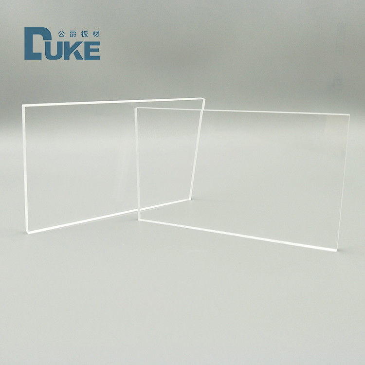 92% hoog lichttransmissie helder plexiglaspaneel met aangepaste lasersnijservice voor display