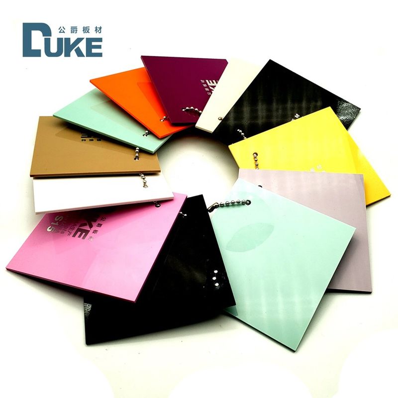 Duke 100% Virgin Cast Acrylic Sheet 2-40mm Dikte voor reclame Aanpassing Kleurgravering & Snijwerk