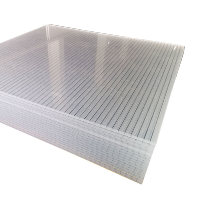 100% Acrylblad Gebogen de Geluidsbarrièreomheining 12mm van Mitsubishi MMA