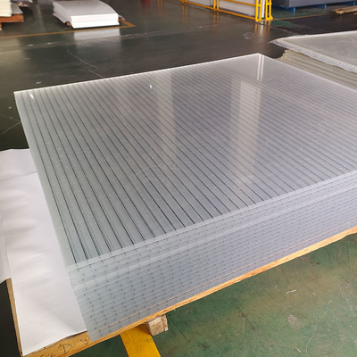 Barrière van het de Bladenlawaai van het douane de Hoge Transparante Perspex Duidelijke Acryl