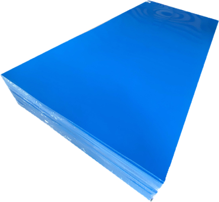 DUKE Brand Factory Groothandel Blauw Kleur Gegooid Acrylplaat PMMA Perspex Plexiglas Voor Reclame