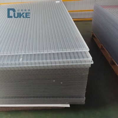 Acrylplaat Soundproof hek van de fabrikant Duke UV-warmtebestendige 2-40mm dikte voor gemeentelijke bouw Snijbuig