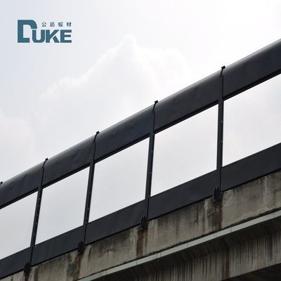 100% Maagde materiaal Gegooid Acrylplaat 5 mm tot 20 mm Dikte Duurzaam paneel voor buiten geluidsbarrière / geluidsbarrière